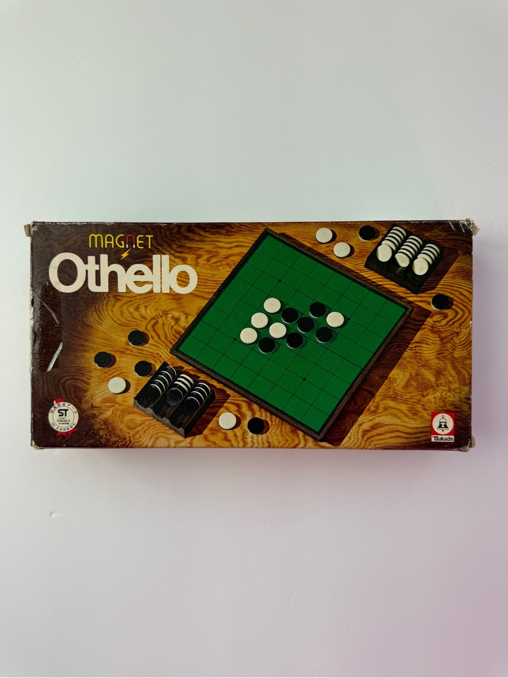 Vintage 1980’s Magnet Othello Board Game Japanese Edition Retro Strategy Game
